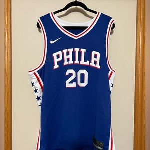 Oversize basketball jersey